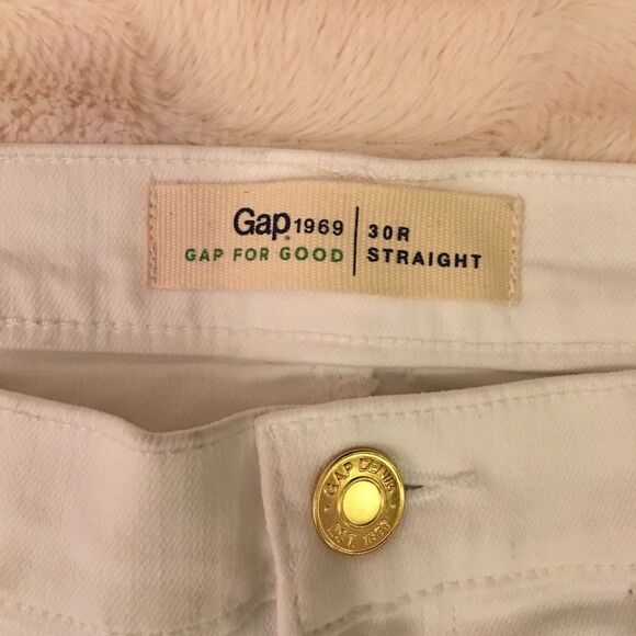 Gap Mid Rise Classic Straight Jeans Sz 30R - Picture 4 of 7